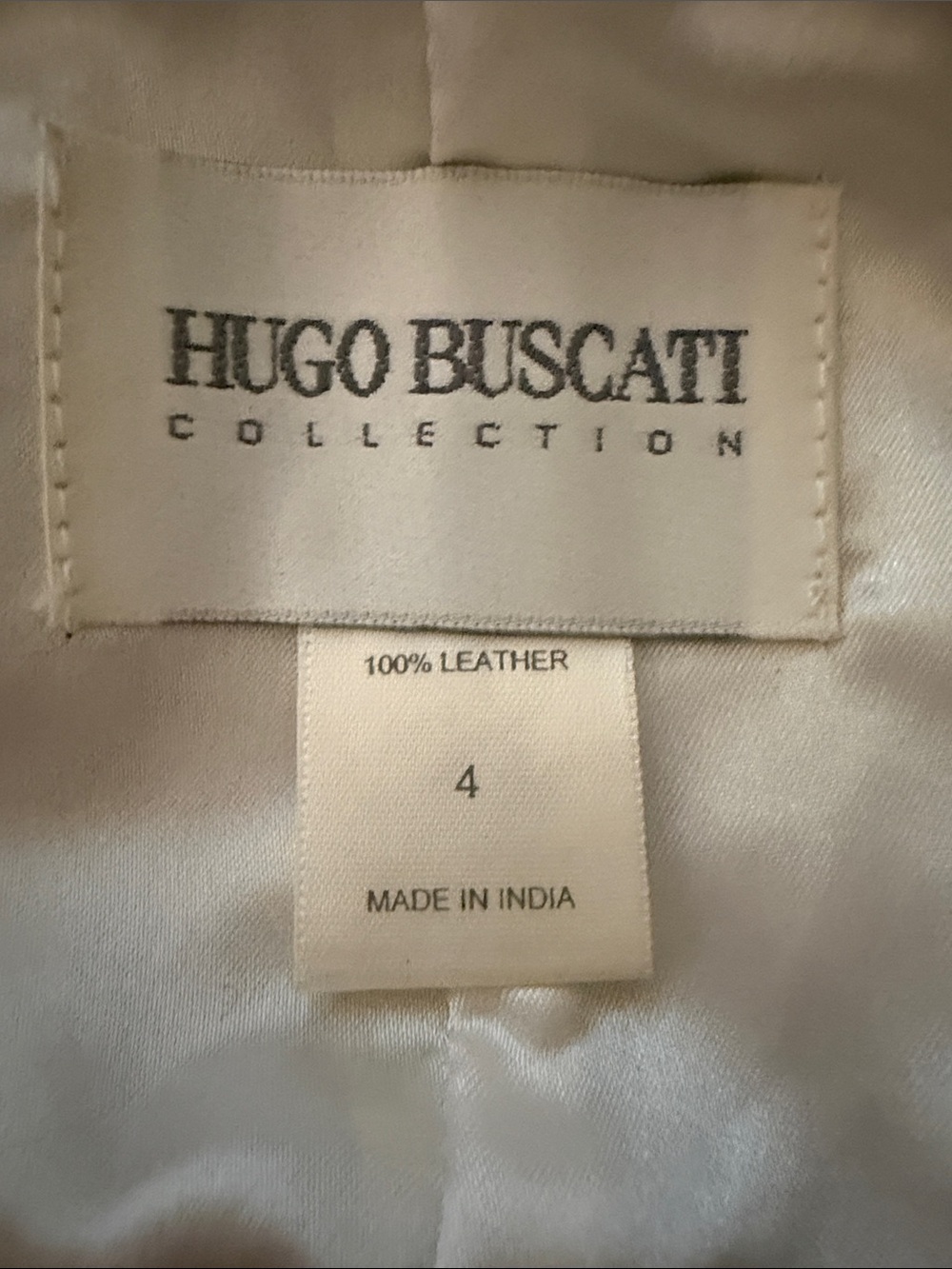 Hugo Buscati Cream Halter Crop Top - Picture 3 of 8
